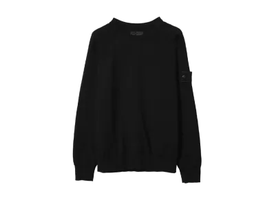 Stone Island Ghost Piece Soft Cotton Knit "Black"