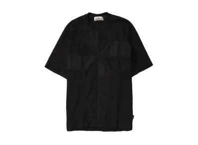 Stone Island Nylon Metal Logo T-Shirt "Black"