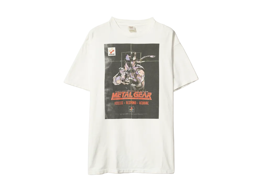 Metal Gear Solid 90's Promo Tee "White"