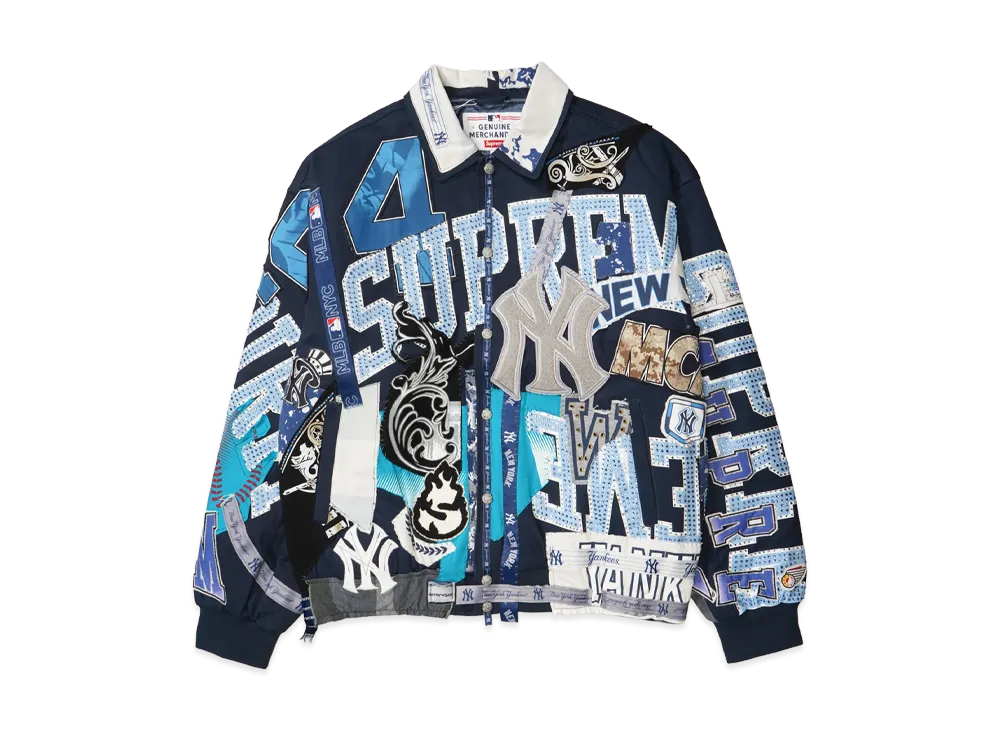 Supreme x Jeff Hamilton x New York Yankees Varsity Jacket "Multi"