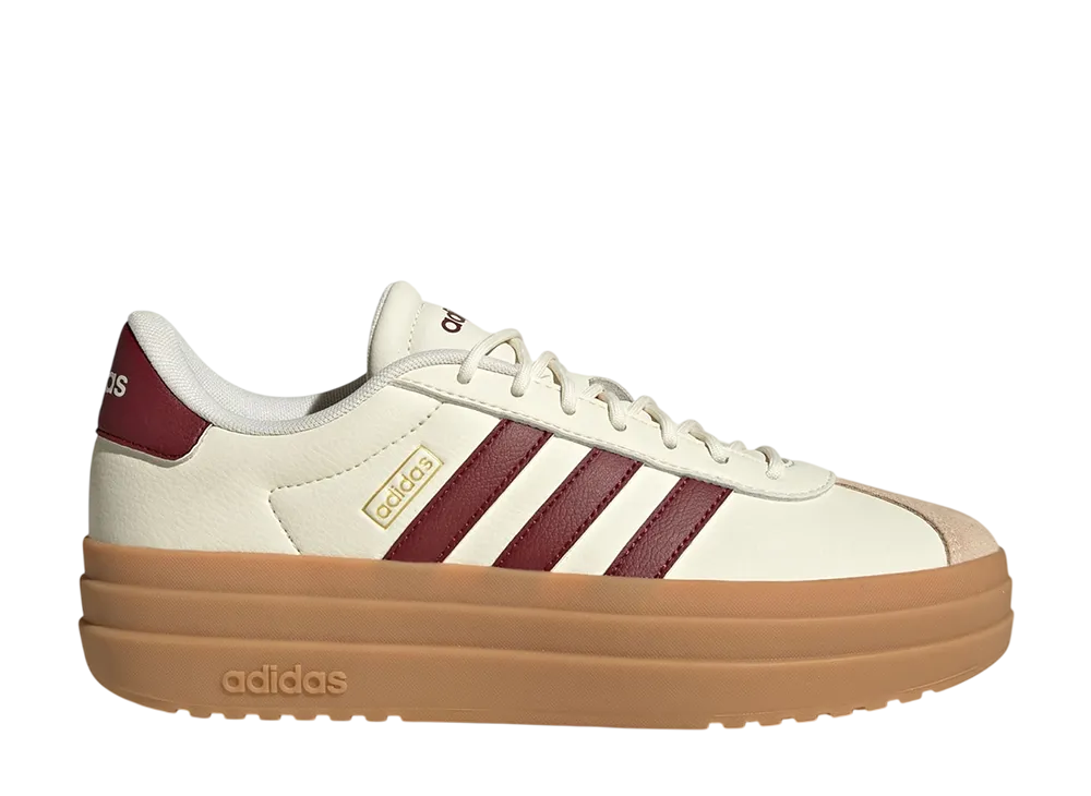 adidas Women's VL Court Bold "Off White/Shadow Red/Crystal Sand"