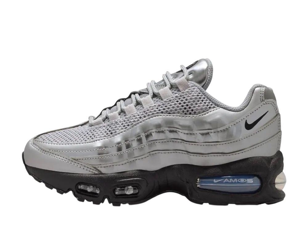 ナイキ エアマックス95 ビッグバブル SE トータル90パック "メタリックシルバー"