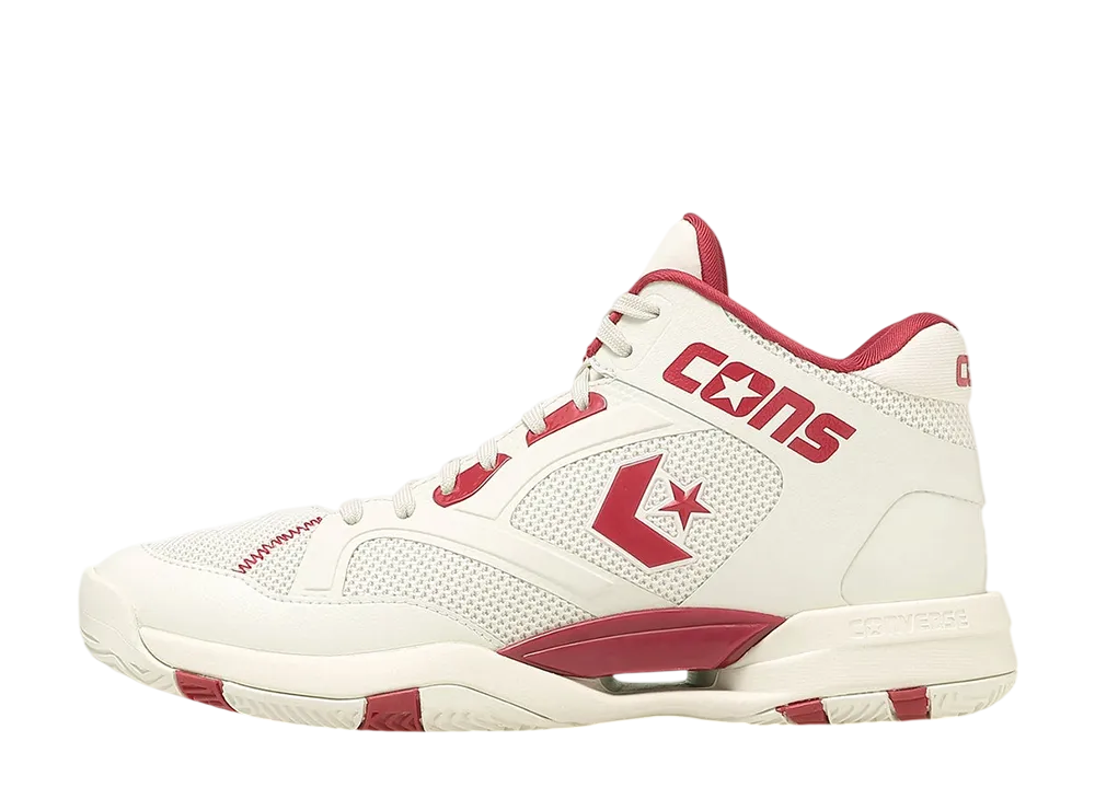 コンバース コンズ アクセレレーター ミッド "オフホワイト/レッド"