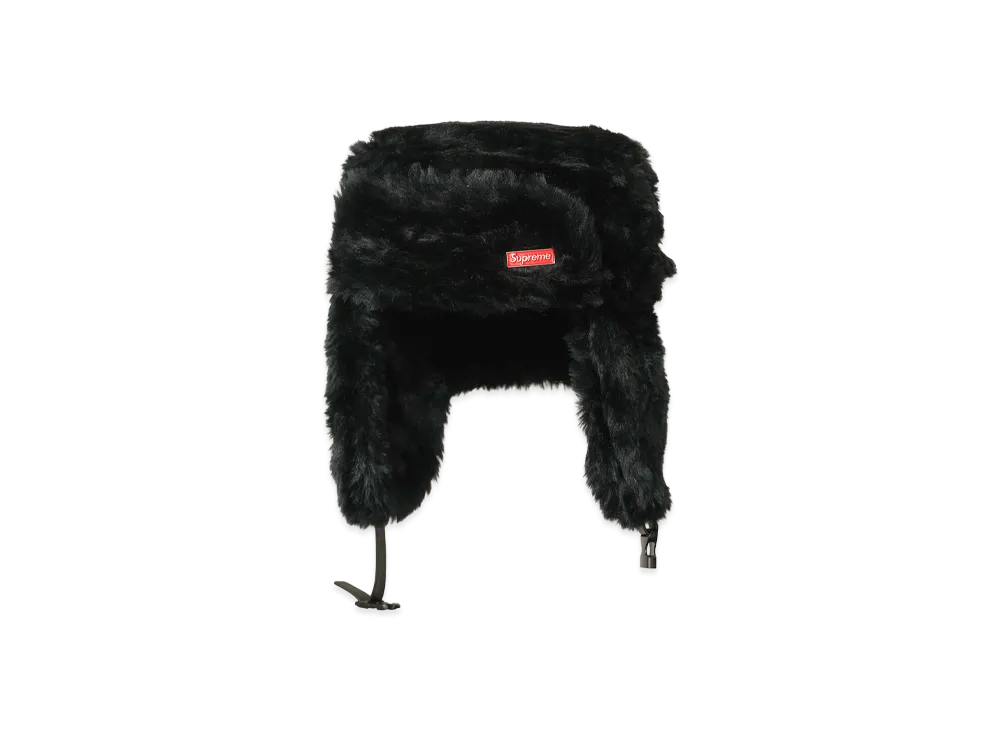 Supreme Ushanka Hat (25FW) "Black"