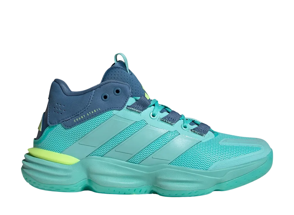 adidas Women's Court Stabil Indoor "Flash Aqua/Dusky Ink"