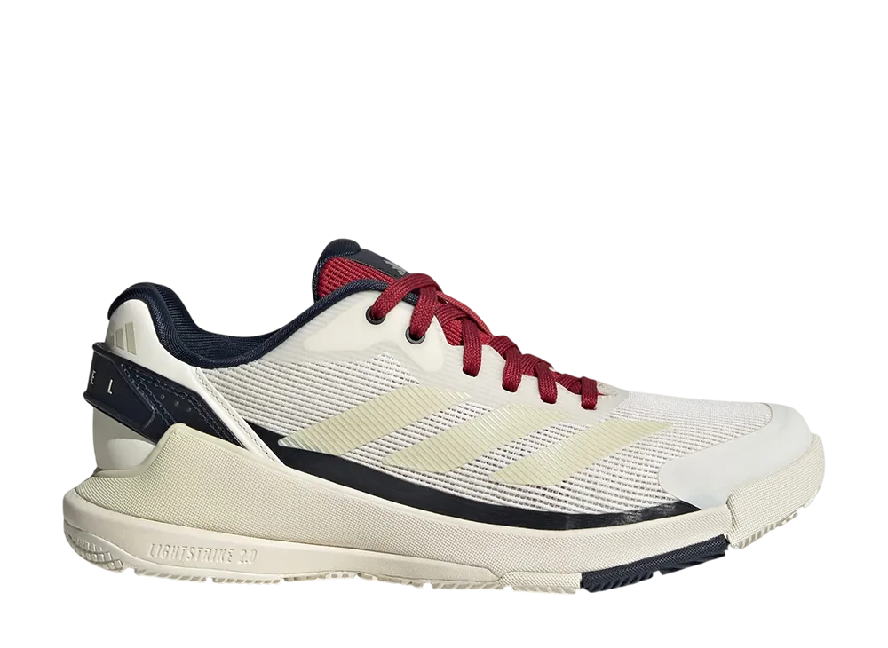 アディダス クレイジークイック パデル "チョークホワイト/アイスゴールドメット/チームビクトリーレッド"