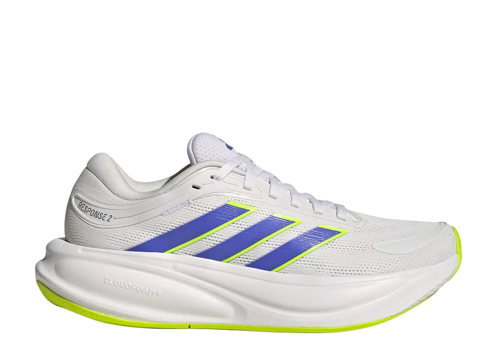 アディダス ウィメンズ レスポンス2 "クラウドホワイト/コバルトブルー/ルシッドレモン"