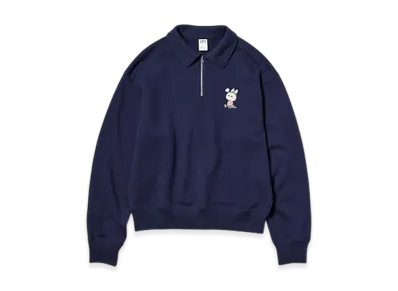 Uniqlo UT x POP MART Half-Zip Sweatshirt "Navy"