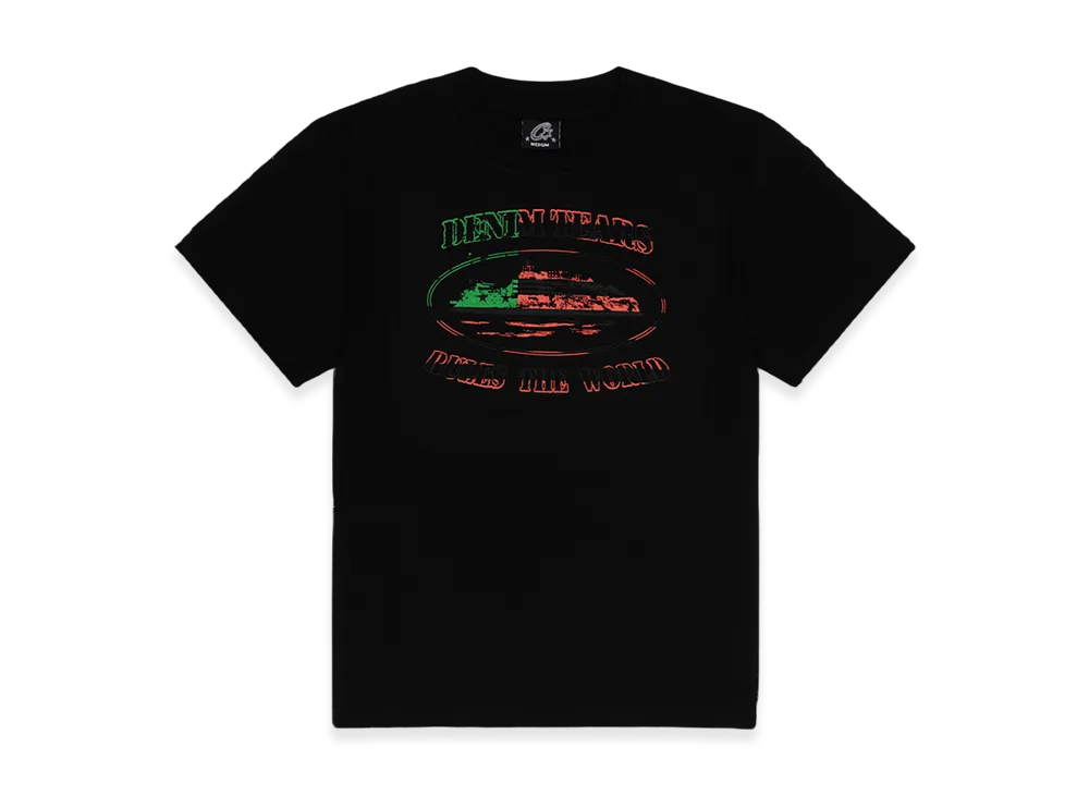 DENIM TEARS x Cortears OG Alcatraz Tee "Black"