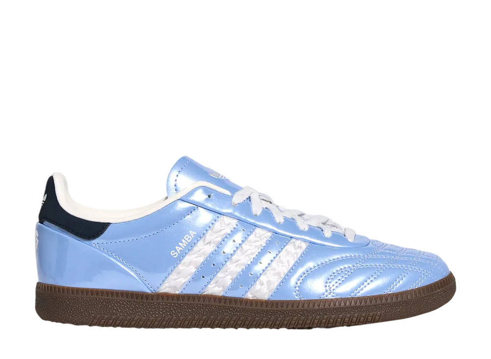 adidas Samba JP "Glow Blue/Core White/Aurora Ink"