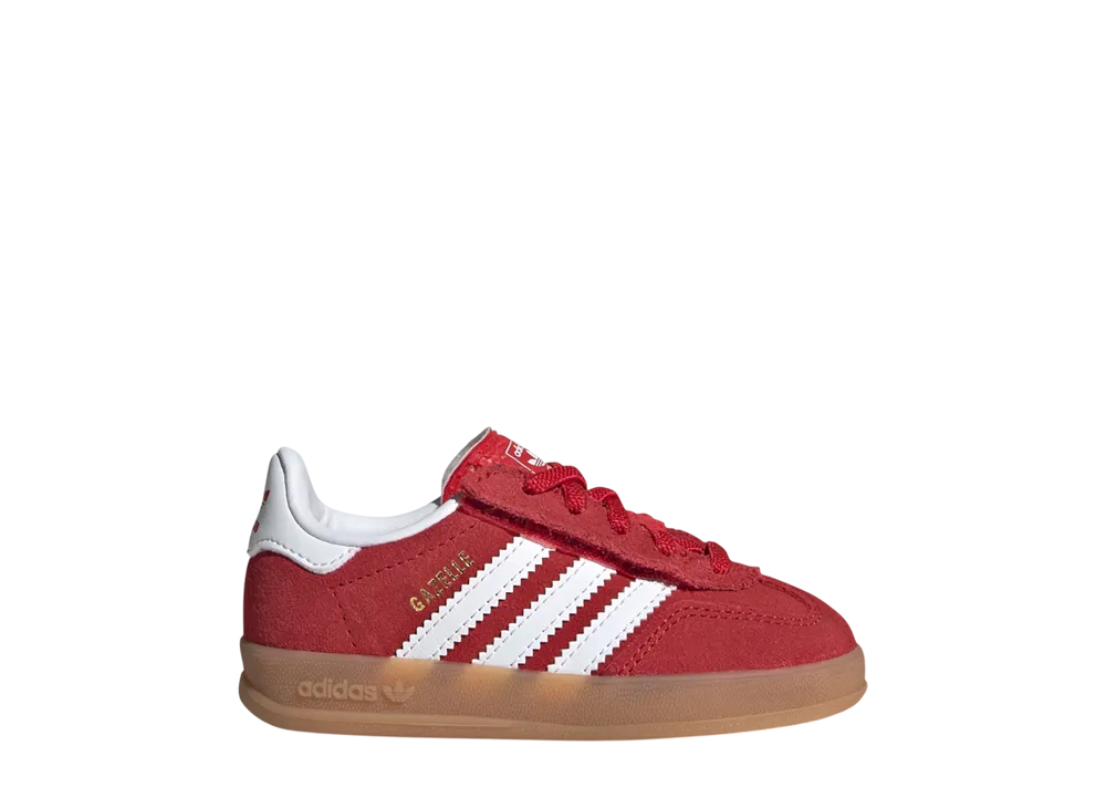 アディダス TD ガゼル インドア "ベタースカーレット" (キッズ)