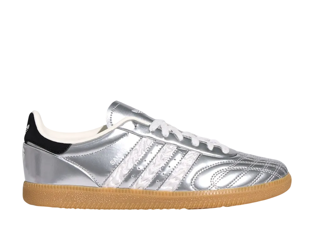 adidas Samba JP "Silver Metallic/Core White"