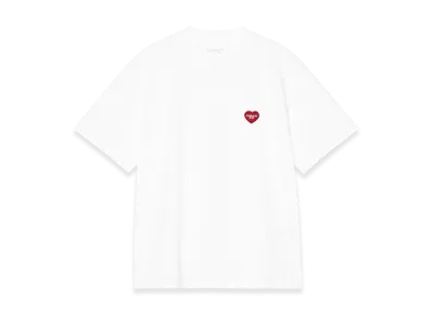 Carhartt WIP W' S/S Heart Patch T-Shirt "White/Red"
