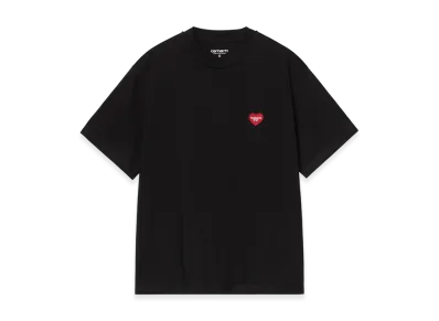 Carhartt WIP W' S/S Heart Patch T-Shirt "Black/Red"