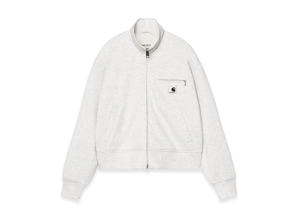 Carhartt WIP W' Detroit Sweat Jacket "Ash Heather (stone washed)"