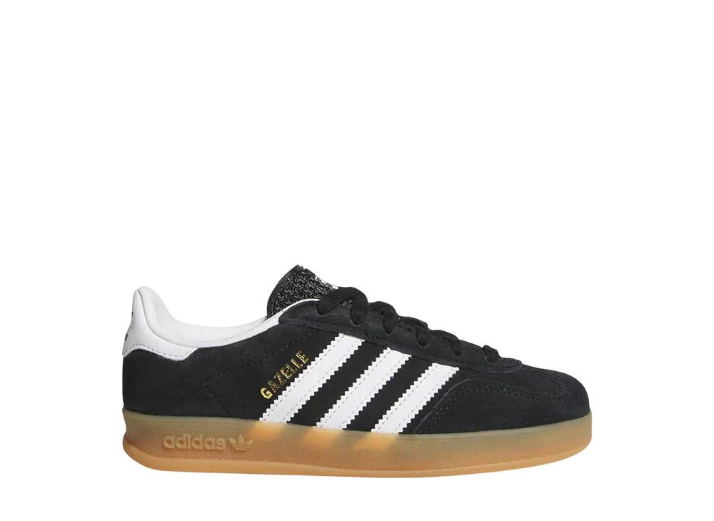 アディダス PS ガゼル インドア "コアブラック" (キッズ)
