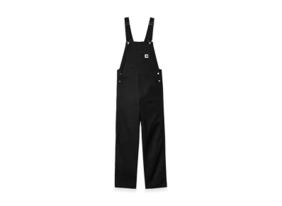 Carhartt WIP W' Bib Overall Straight "Black (rinsed)"