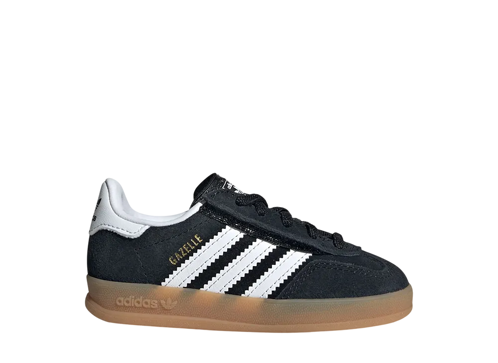 アディダス PS ガゼル インドア "コアブラック" (キッズ)