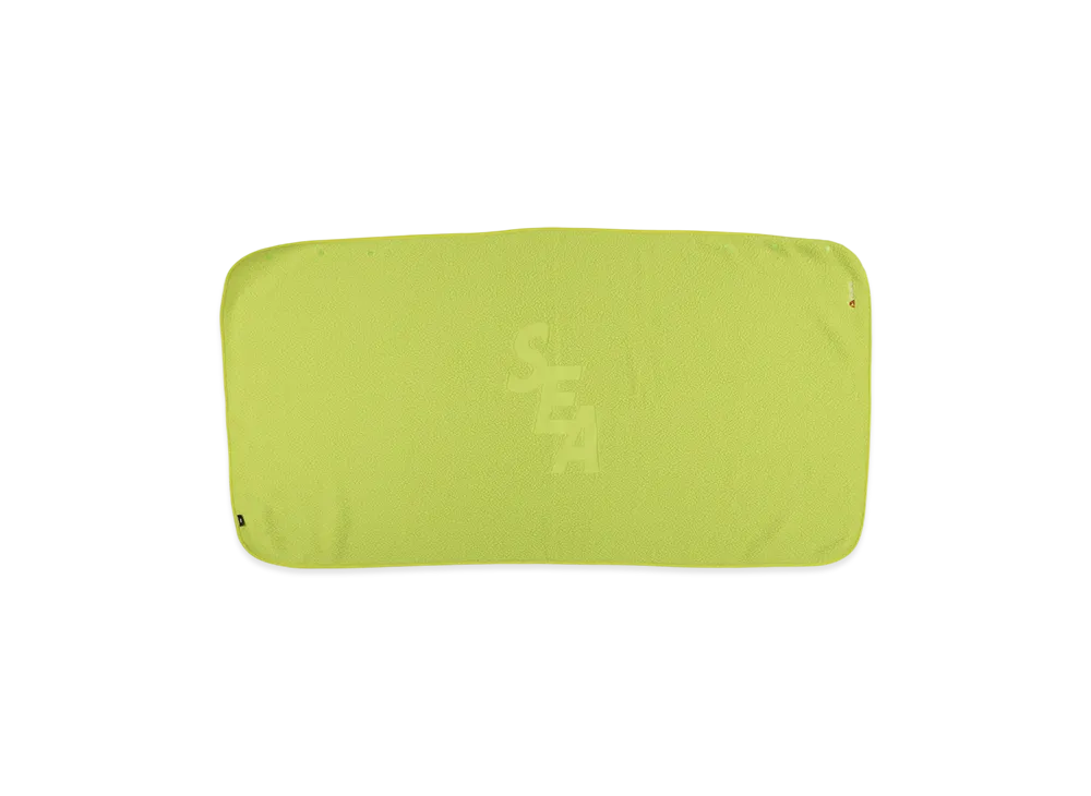 WIND AND SEA Polartec Thermal Boa Fleece Stole "Yellow"