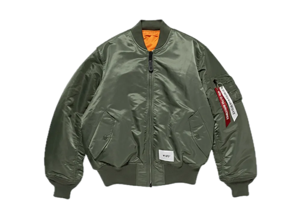 WTAPS x Alpha MA-1 Core SPEC "Olive Drab"