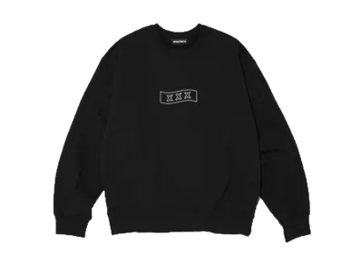 GOD SELECTION XXX Crew Neck Sweat Shirt GX-A26-CS-04 "Black"