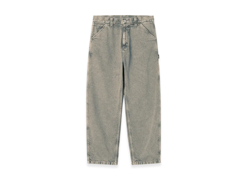 Carhartt WIP OG Single Knee Pant "Blue/Leather (Garment Dyed)"