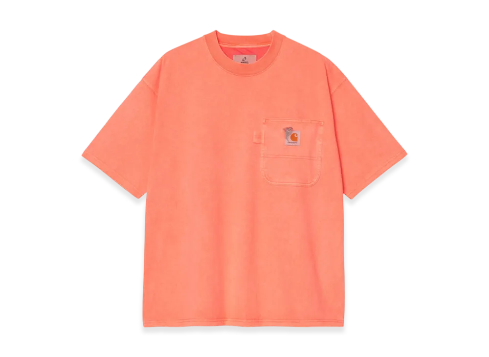 Carhartt WIP Invincible S/S Pigment Dyed T-Shirt "Shrimp Pigment (Garment Dyed)"