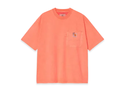 Carhartt WIP Invincible S/S Pigment Dyed T-Shirt "Shrimp Pigment (Garment Dyed)"