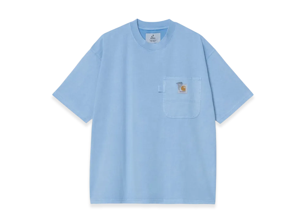 Carhartt WIP Invincible S/S Pigment Dyed T-Shirt "Piscine Pigment (Garment Dyed)"