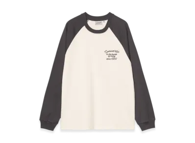 Carhartt WIP L/S Alston T-Shirt "Wax/Graphite"