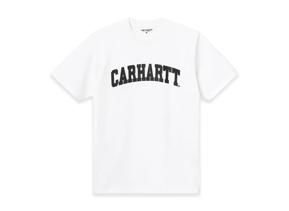 Carhartt WIP S/S University T-Shirt "White/Black"(24SS)