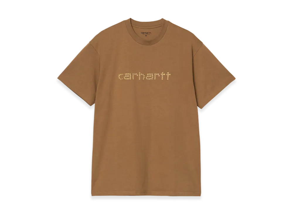 Carhartt WIP S/S Rivet Script T-Shirt "Hamilton Brown"