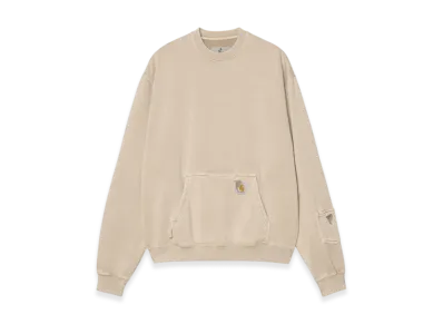 Carhartt WIP Invincible Pigment Dyed Sweatshirt "Simply Taupe Pigment (Garment Dyed)"
