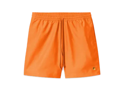 Carhartt WIP Chase Swim Trunks "Pumpkin/Gold"