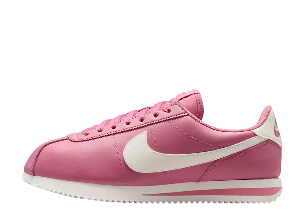 ナイキ ウィメンズ コルテッツ レザー "ピオニー/セイル"