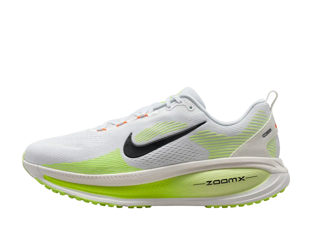 ナイキ ボメロ18 "ホワイト/ボルト" (エクストラワイド)