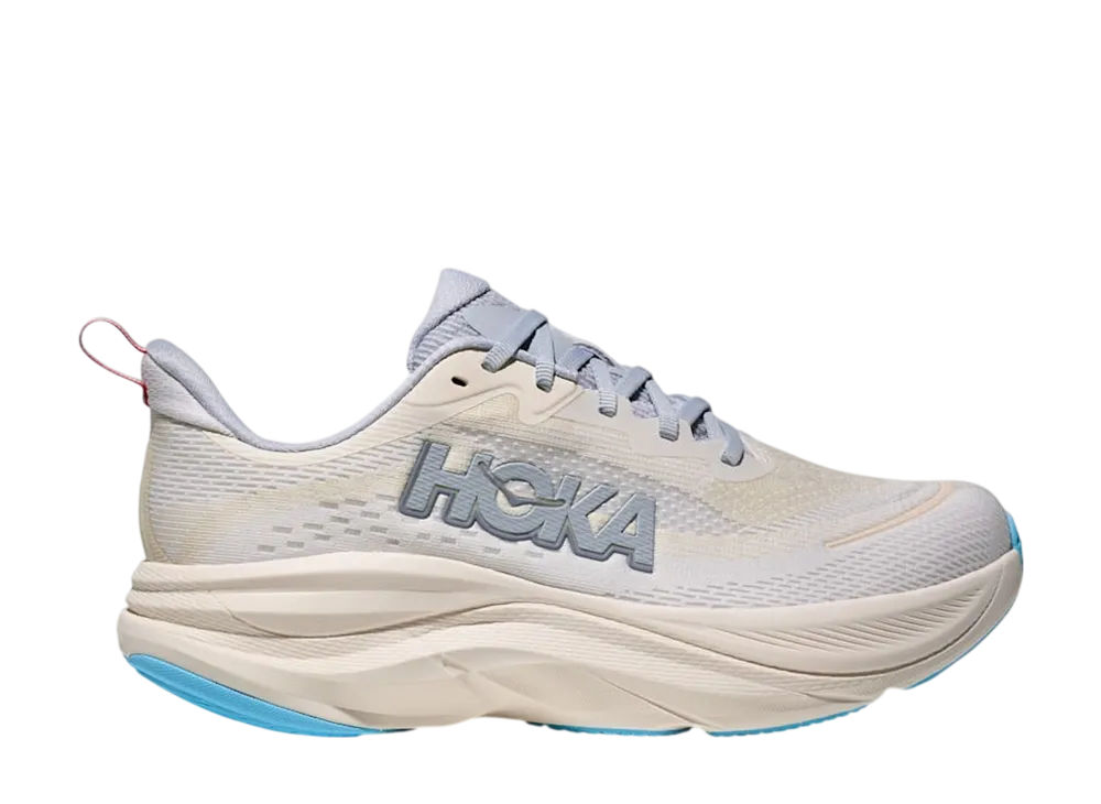 ホカ ウィメンズ スカイフロー "アラバスター/ミネラルブルー"