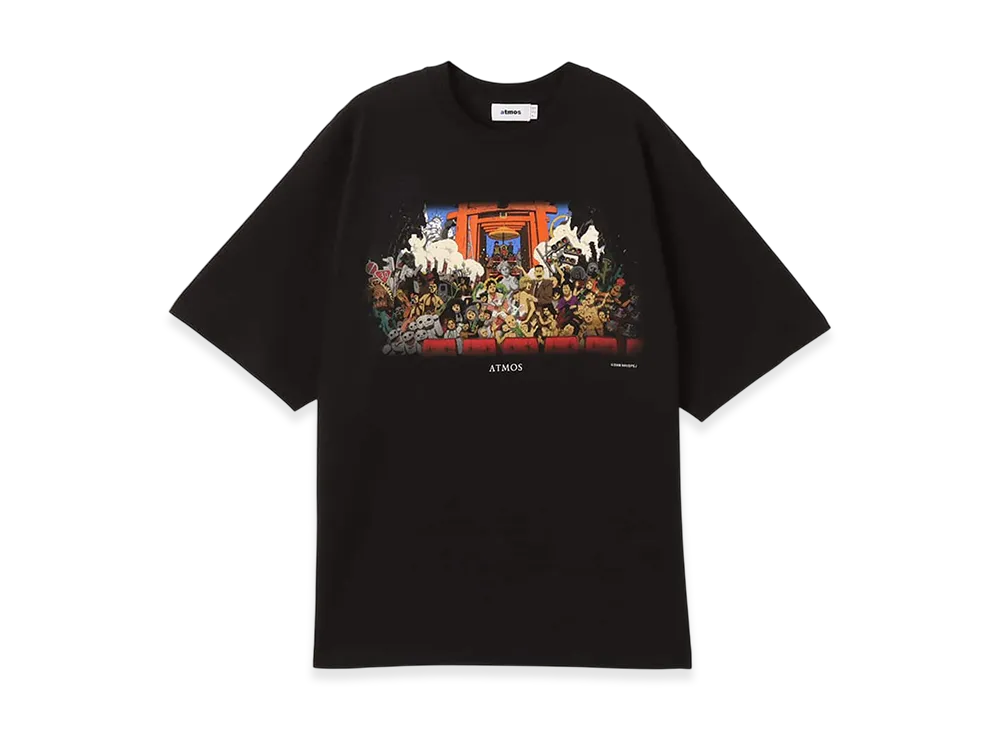 atmos x Paprika T-shirt 1 "Black"