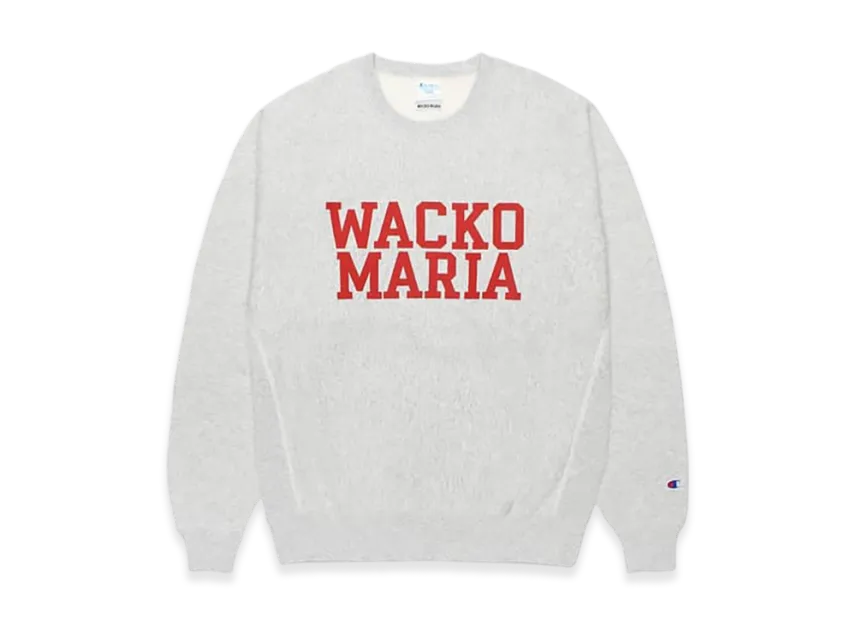 WACKO MARIA x Champion Reverse Weave Crew Neck Sweat Shirt WACKO MARIA x Champion Reverse Weave Crew Neck Sweat Shirt