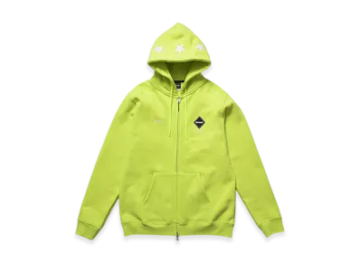F.C.Real Bristol 5-Star Zip-Up Sweat Hoodie "Yellow"