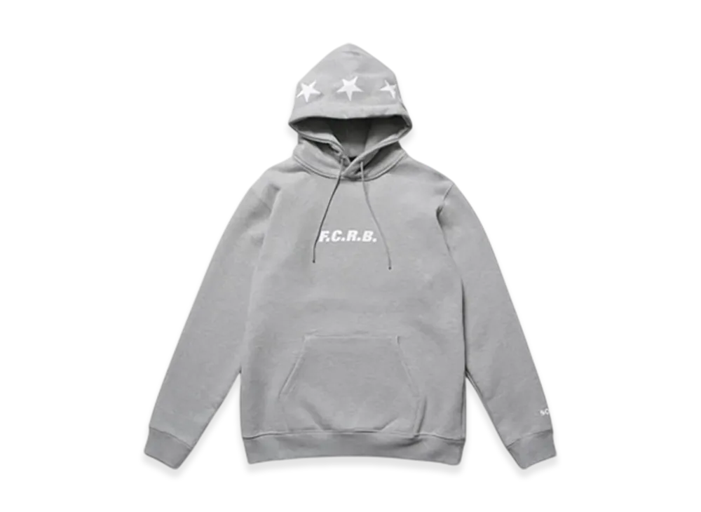F.C.Real Bristol 5-Star Pullover Sweat Hoodie "Gray"
