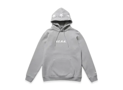 F.C.Real Bristol 5-Star Pullover Sweat Hoodie "Gray"