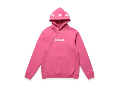 F.C.Real Bristol 5-Star Pullover Sweat Hoodie "Pink"
