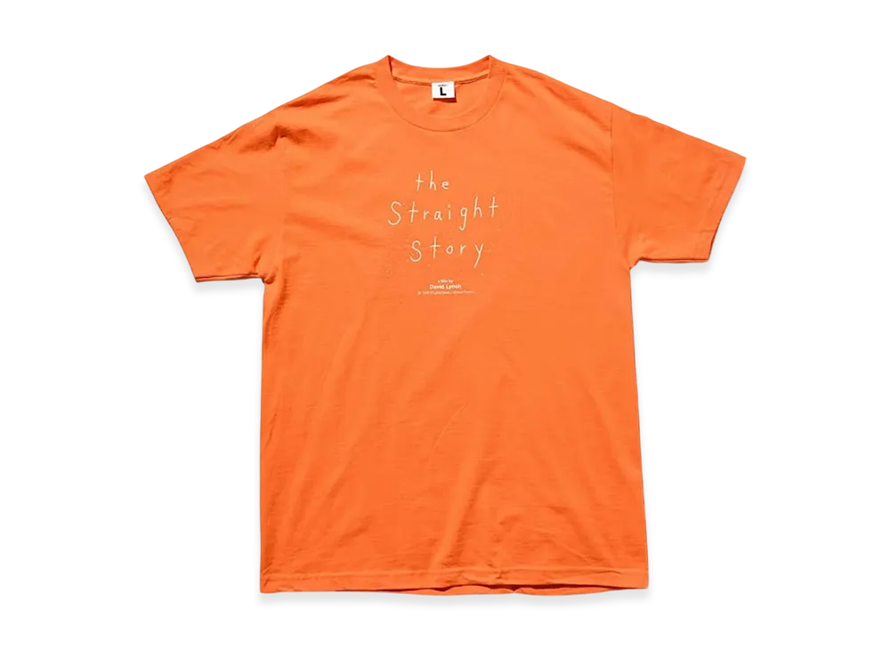 ウェーバー x ストレイトストーリー Tシャツ (ロゴ) "オレンジ"