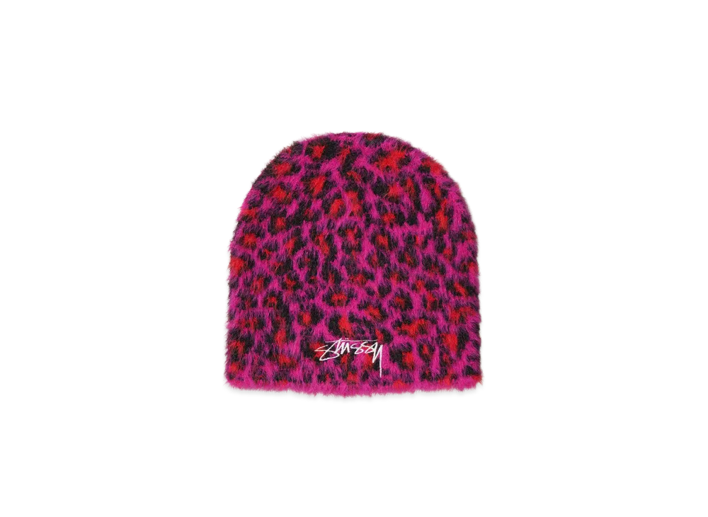 Stussy Skullcap Leopard "Pink"