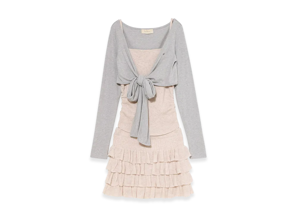 ANDMARY Candice Frill Set Up "Ivory"