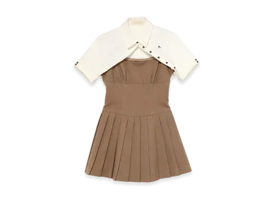 ANDMARY Dahlia Set Dress "Mocha"