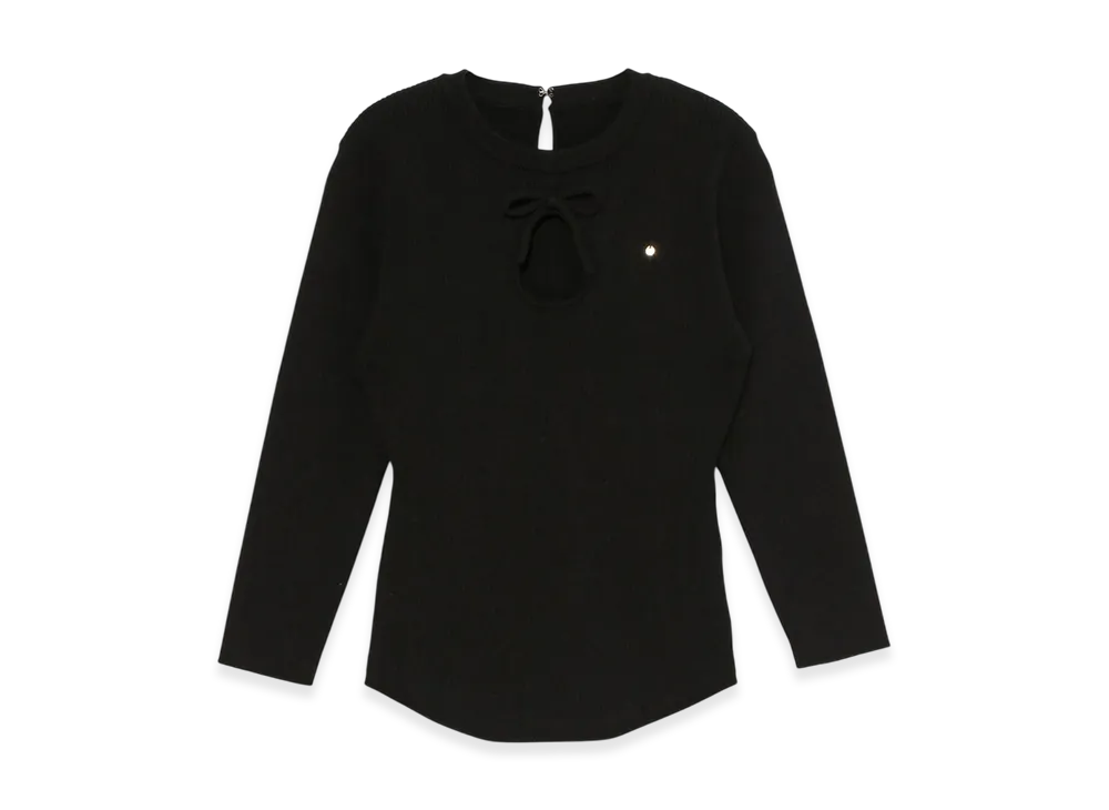 ANDMARY Baby Ribbon Tops "Black"