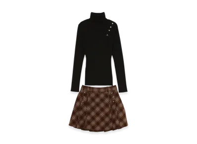ANDMARY Judy Pleats Set Up "Black"