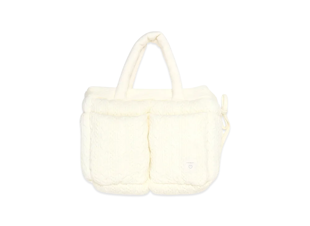 バッグ Mary quilting knit bag ivory andmary Mary quilting knit bag andmary ANDMARY Mary Quilting Knit Bag